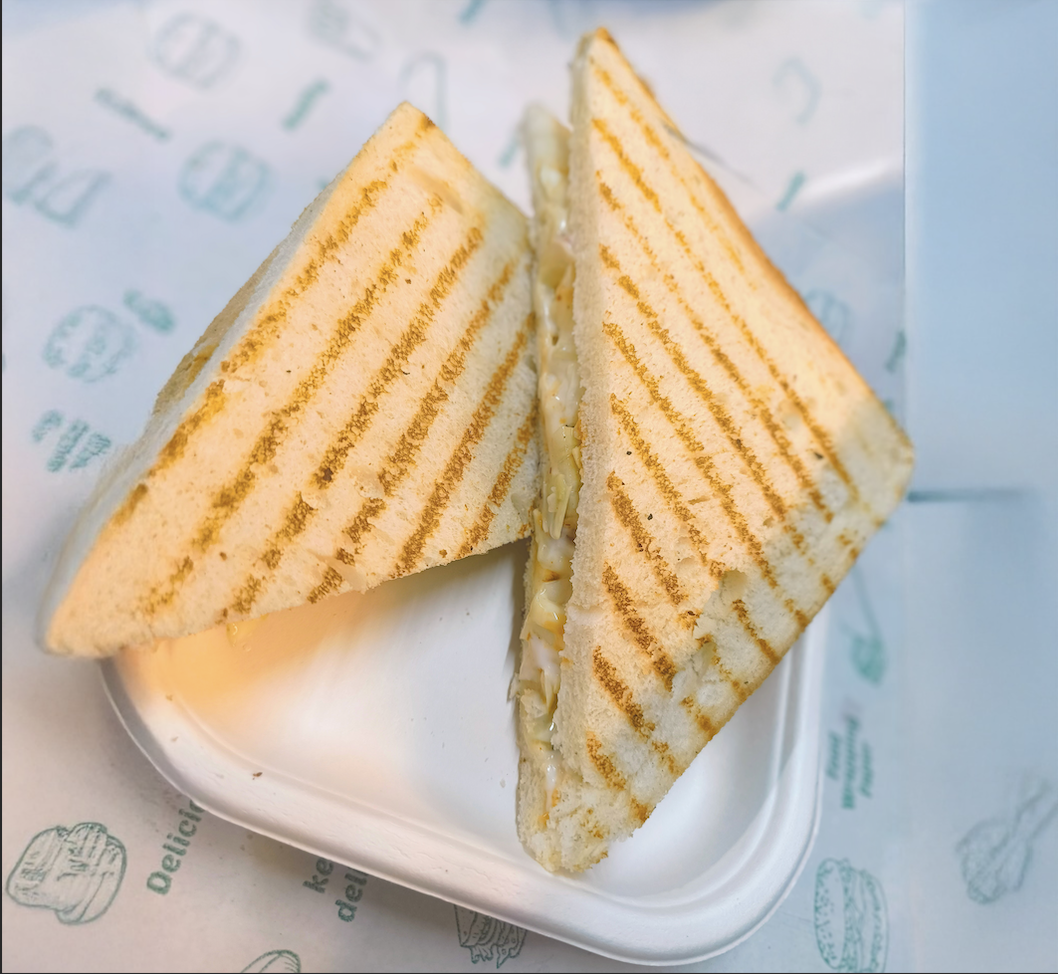 Fried Chicken Cheese Sandwich