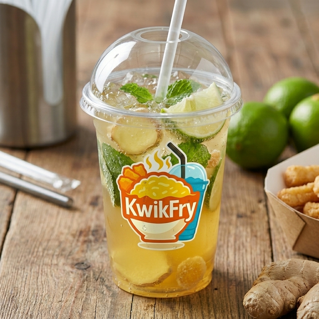 Ginger Mint Lemonade Mocktail