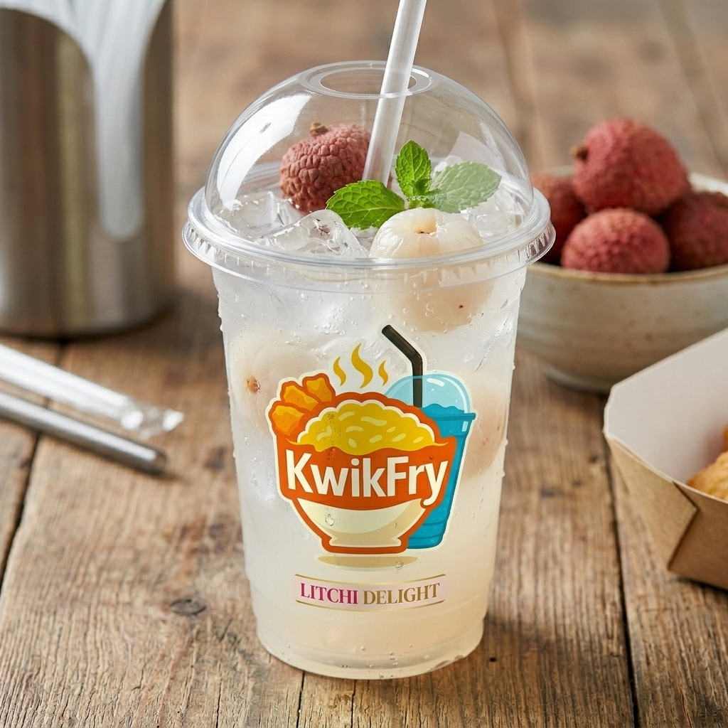 Litchi Delight Mocktail