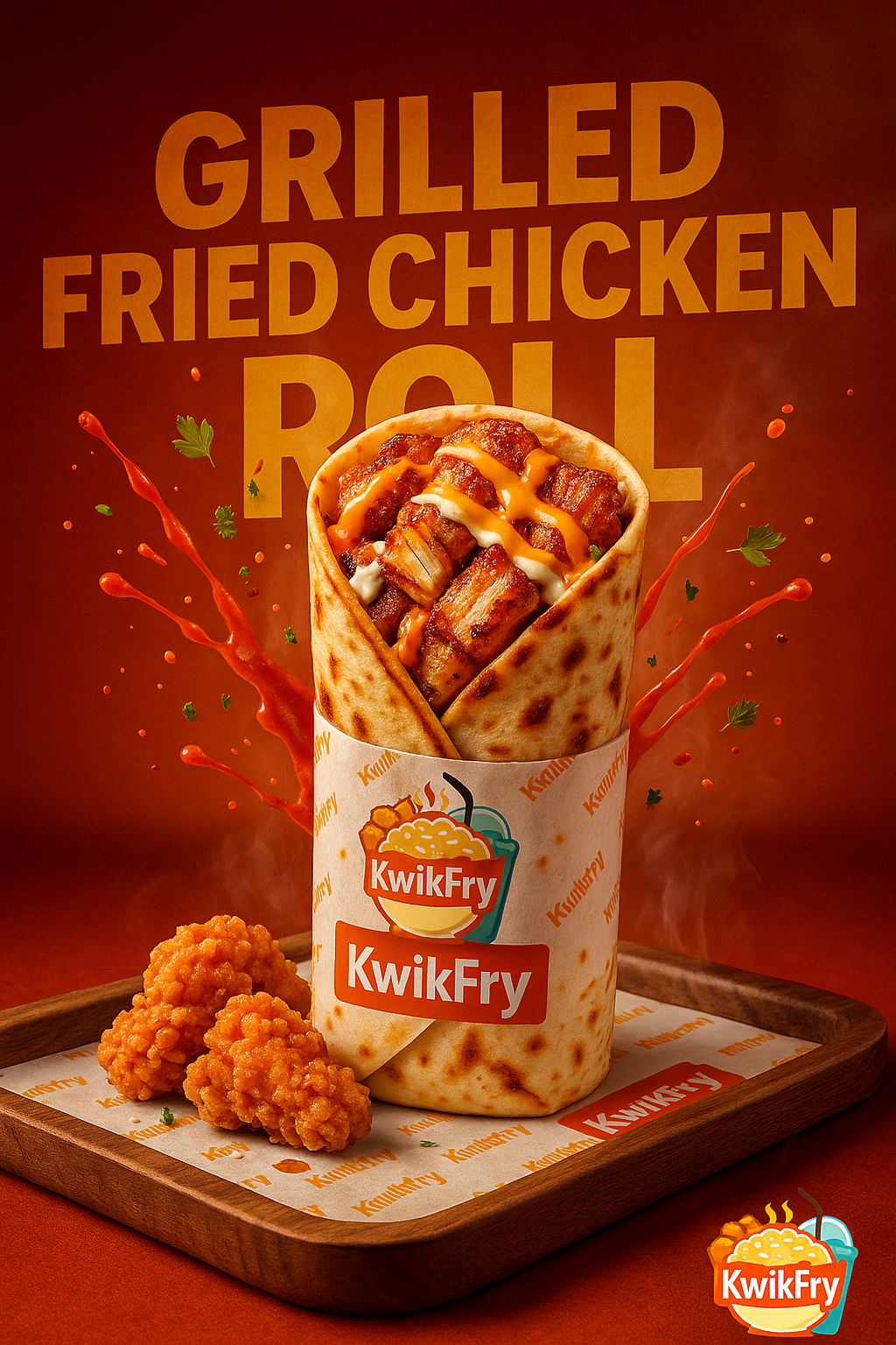 Zinger Paneer Roll